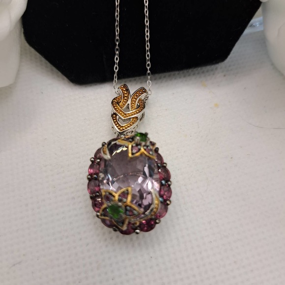 ONE of A KIND necklace and Work of Art by Shweta Bhargava Sterling Silver - Picture 8 of 14